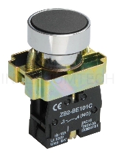 Кнопка LAY5-BA21 без подсветки черн. 1з ИЭК BBT60-BA-K02