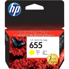 Картридж струйный HP 655 CZ112AE желтый для HP DJ IA 3525/4615/4625/5525/6525 (600стр.)