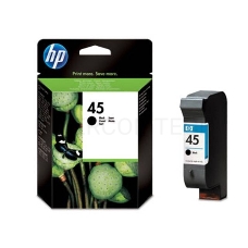 Картридж струйный HP №45 51645AE черный для HP DJ 7xxC/815C/880C/895C/9xxC/112xC/1220/6122/6127 (930стр.)