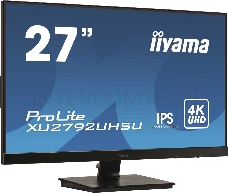 Монитор 27 Iiyama XU2792UHSU-B1 черный IPS LED 16:9 DVI HDMI M/M матовая 300cd 178гр/178гр 3840x2160 DisplayPort QHD USB 4.6кг