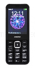 Мобильный телефон Digma C281 Linx 32Mb черный моноблок 2Sim 2.8 240x320 0.08Mpix GSM900/1800 MP3 microSD