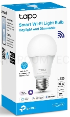 Умная Wi-Fi лампа Smart Wi-Fi Light Bulb, Daylight & Dimmable, SPEC: 2.4 GHz, IEEE 802.11b/g/n