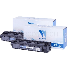 Картридж NVP совместимый NV-EP-27-SET2 для Canon LBP3200/ Canon LaserBase MF3110/ MF3240/ MF5630/ MF5650/ MF5730/ MF5750/ MF5770 (2500k) (2 шт)
