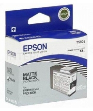 Струйный картридж EPSON C13T580800 для Stylus Pro 3800 80 мл matte  black