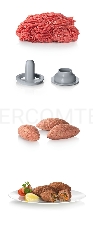 Мясорубка Bosch ProPower MFW66020 1800Вт белый/серый