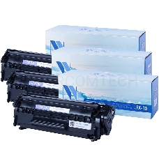 Картридж NVP совместимый NV-FX-10-SET3 для Canon MF4018/ MF4120/ MF4140/ MF4150/ MF4320d/ MF4330d/ MF4340d/ MF4350d/ MF4370dn/ MF4380dn/ MF4270/ MF4660PL/ MF4690PL/ Canon FAX-L100/ L120/ I-SENSYS FAX-L140/ L160 (2000k) (3 шт)