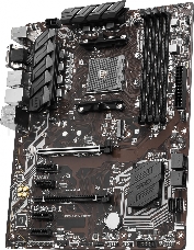 Материнская плата MSI PRO B550-P GEN3 Soc-AM4 AMD B550 4xDDR4 ATX AC`97 8ch(7.1) GbLAN RAID+VGA+DVI+HDMI