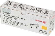 Тонер-картридж Xerox 106R01633 желтый для Xerox Ph 6000/6010N/WC 6015 (1000 стр.)(Channels)