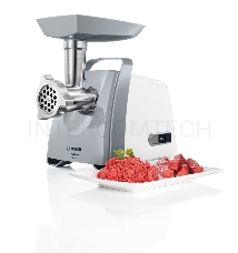 Мясорубка Bosch ProPower MFW66020 1800Вт белый/серый