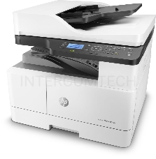 МФУ HP LaserJet MFP M443nda, принтер/сканер/копир, (A3, 13/25 стр/мин, разр. скан. 600х600, печати 1200х1200; LAN, USB)