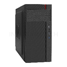 Корпус Miditower ExeGate AA-440U (ATX, без БП, 2*USB+1*USB3.0, аудио, черный)