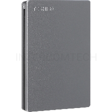 Внешний жесткий диск TOSHIBA HDTD310ES3DA Canvio Slim 1ТБ 2.5 USB 3.0 серебро