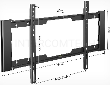 Черный кронштейн HOLDER LCD-F6910-B