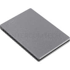 Внешний жесткий диск TOSHIBA HDTD310ES3DA Canvio Slim 1ТБ 2.5 USB 3.0 серебро