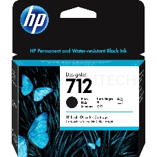 Картридж струйный HP 712 3ED71A черный (80мл) для HP DJ Т230/630