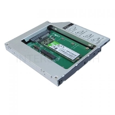 Сменный бокс для HDD/SSD AgeStar SMNF2S SATA металл серебристый 2.5