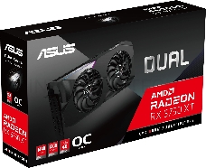 Видеокарта Asus PCI-E 4.0 DUAL-RX6750XT-O12G AMD Radeon RX 6750XT 12288Mb 192 GDDR6 2474/16000 HDMIx1 DPx3 HDCP Ret