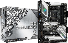 Материнская плата AMD B550 SAM4 ATX B550 STEEL LEGEND ASROCK