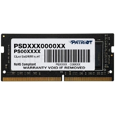 Модуль памяти SO-DIMM DDR 4 DIMM 32Gb PC25600, 3200Mhz, PATRIOT Signature (PSD432G32002S) (retail)