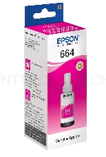 Чернила оригинальные C13T664398 (664 M) для Epson, пурпурный, 6500 к., 70 мл.