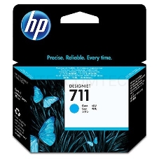 Картридж струйный HP №711 CZ130A голубой для HP DJ T120/T520 (29мл)