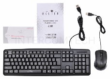Клавиатура + мышь Oklick 600M black USB
