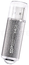 Флэш Диск Silicon Power USB Drive 64Gb Ultima II SP064GBUF2M01V1S {USB2.0, Silver}