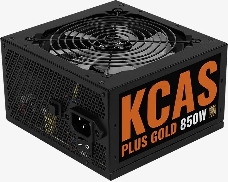 Блок питания Aerocool KCAS PLUS GOLD 850W <850W, ATX v2.4, APFC, Fan ARGB 12cm, 80+ Gold, Retail>