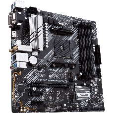 Материнская плата ASUS PRIME B550M-A WIFI II,  Socket AM4, B550, 4*DDR4, D-Sub+DVI+HDMI, SATA3 + RAID, Audio, Gb LAN, USB 3.2*8, USB 2.0*4, COM*1 header (w/o cable), mATX ; 90MB19X0-M0EAY0