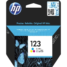 Картридж струйный HP 123 F6V16AE многоцветный, 100 стр., для HP DJ 2130