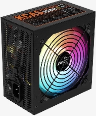 Блок питания Aerocool KCAS PLUS GOLD 850W <850W, ATX v2.4, APFC, Fan ARGB 12cm, 80+ Gold, Retail>