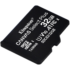 Флеш карта microSDHC 32GB microSDXC Class10 Kingston <SDCS2/32GBSP> Class10 UHS-I Canvas Select up to 100MB/s