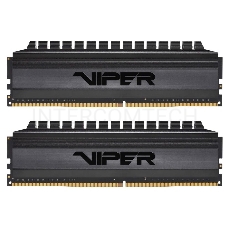 Оперативная память DDR 4 DIMM 8Gb (4GBx2) PC25600, 3200Mhz, PATRIOT BLACKOUT Kit (PVB48G320C6K) (retail)