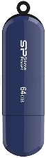 Накопитель USB Flash 64Gb Silicon Power Lux Mini 320, USB 2.0, Blue