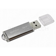Флэш Диск Silicon Power USB Drive 64Gb Ultima II SP064GBUF2M01V1S {USB2.0, Silver}