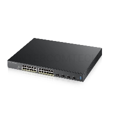 Коммутатор ZYXEL XGS2210-28HP, 24 port Gigabit L2 managed PoE+ switch, 375 Watt, 4x 10G