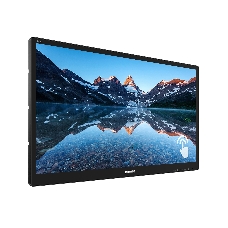 Монитор жидкокристаллический Philips Монитор LCD 23.8 [16:9] 1920х1080(FHD) IPS, GLARE, TOUCH, 250cd/m2, H178°/V178°, 1000:1, 50M:1, 16.7M, 5ms, VGA, DVI, HDMI, DP, USB-Hub, Tilt, Speakers, 3Y, Black