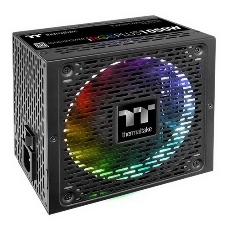 Блок питания Thermaltake ATX 1050W Toughpower iRGB Plus 80+ platinum (24+4+4pin) APFC 140mm fan color LED 12xSATA Cab Manag RTL