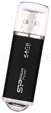 Флеш Диск Silicon Power USB Drive 64Gb Ultima II SP064GBUF2M01V1K {USB2.0, Black}