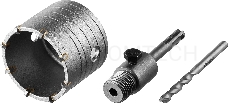 Коронка ЗУБР 29211-65  по бетону мастер с державкой sds-plus 65мм