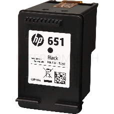 Картридж струйный HP 651 C2P10AE черный для HP DJ IA5575e (600стр.)