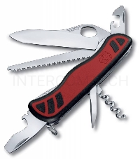 Нож перочинный Victorinox Forester M Grip (0.8361.MC) 111мм 12функций красный/черный