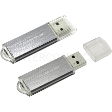 Флэш Диск Silicon Power USB Drive 64Gb Ultima II SP064GBUF2M01V1S {USB2.0, Silver}