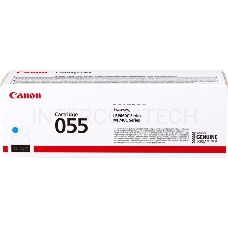 Тонер Картридж Canon 055 C 3015C002 голубой (2100стр.) для Canon MF746Cx/MF744Cdw/MF742Cdw/LBP664Cx/663Cdw