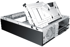 Корпус Formula S1302B черный без БП mATX 1x80mm 2xUSB2.0 2xUSB3.0 audio bott PSU