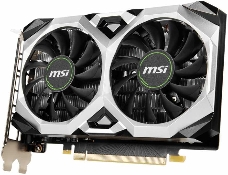 Видеокарта MSI  GTX1650 D6 VENTUS XS V1 (GTX1650, 4GB, GDDR6, 128bit, HDMI, DP, DVI-D)