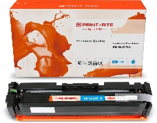 Картридж лазерный Print-Rite TFHBB5CPU1J PR-W2411A W2411A голубой (850стр.) для HP Color LaserJet Pro M155/MFP M182nw/M183fw