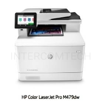 МФУ лазерный, HP Color LaserJet Pro M479dw, (W1A77A#B19),  (цветной, A4, принтер/копир/сканер, 600dpi, 27ppm, 512Mb, ADF50, Duplex, WiFi, Lan, USB)