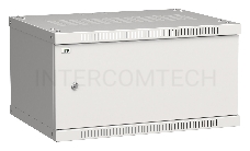 Шкаф ITK LWE3-06U64-MF LINEA WE 6U 600x450 мм дверь металл серый