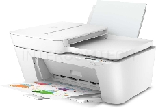 МФУ струйное HP DeskJet Plus 4120 All in One Printer, (А4, принтер/сканер/копир, 1200dpi, 20(16)ppm, ADF35, WiFi, BLE, USB) (3XV14B)